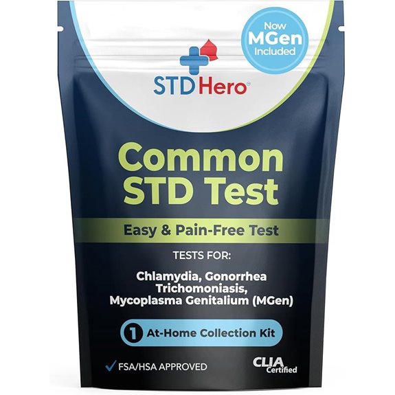 STD Hero At-Home STD Test Kit for Women & Men