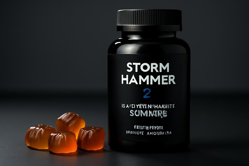 storm hammer gummies sexual performance claims