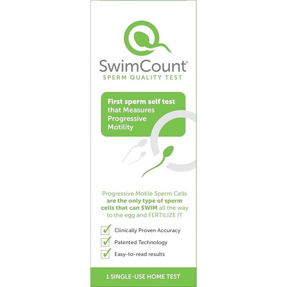 SwimCount At-Home Male Fertility Test Kit