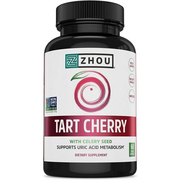 Tart Cherry Extract Plus Celery Seed Capsules