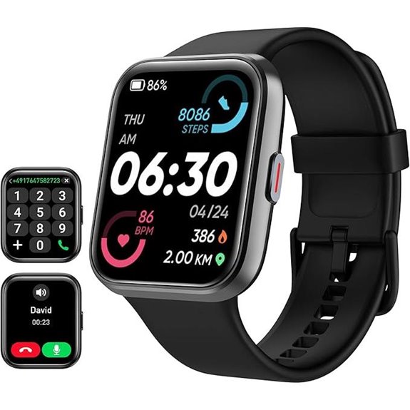 Tensky Smartwatch with Alexa Fitness & Calls
