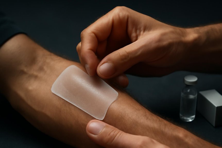 transdermal delivery controlled variable adherence