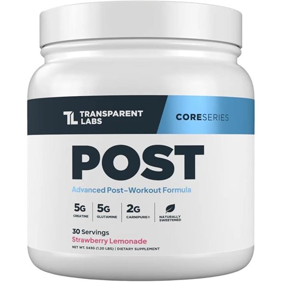 Transparent Labs Post-Workout Muscle Builder with L-Glutamine