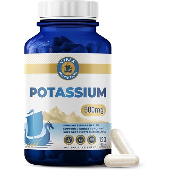 Vykee Potassium Citrate Capsules for Electrolyte & Health