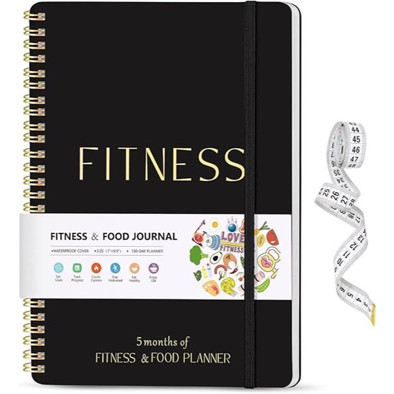 Wellness Journal for Fitness Tracking & Diet