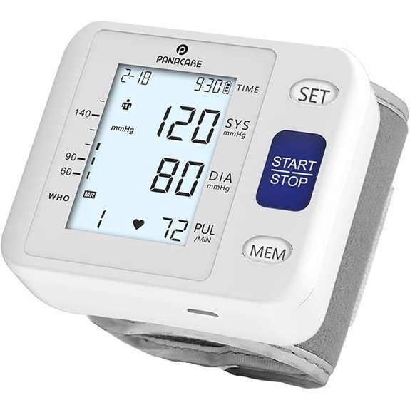 Wrist Blood Pressure Monitor with 298 Memory