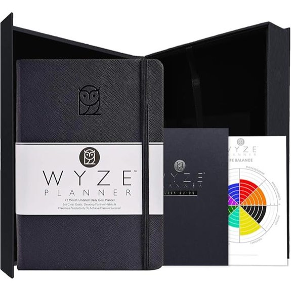 Wyze Undated Daily Planner with Weekly Spreads (2024)