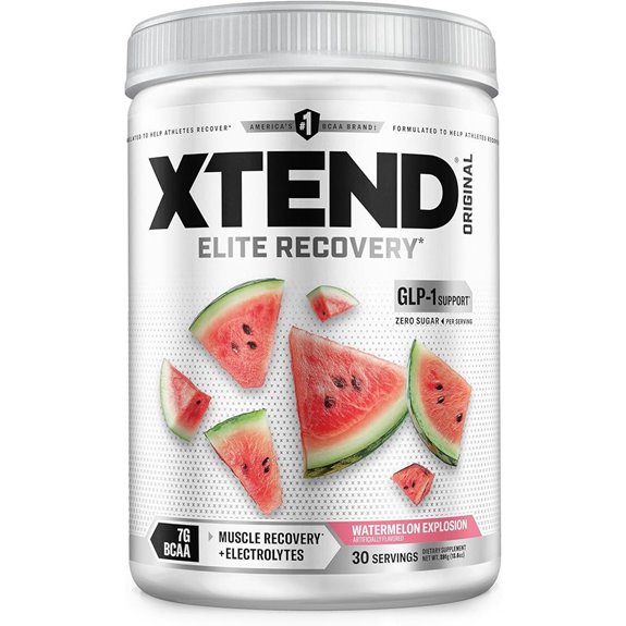 Xtend BCAA Powder with L-Glutamine Watermelon Explosion